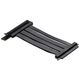 PHANTEKS PCI-E 4.0 x16 Riser Flachband-Kabel, 90 Grad, 22cm - schwarz