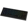 Ducky One X Mini Wireless Gaming Tastatur, induktiv, Hot Swap, RGB - Ducky Inductive Switch, ISO (DE), schwarz image number null