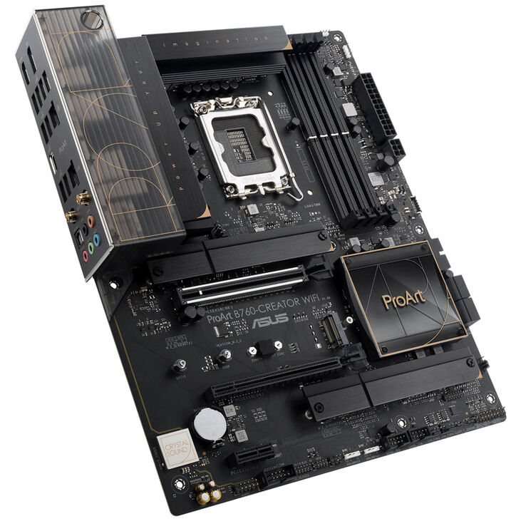 ASUS ProART B760-CREATOR WIFI, Intel B760 motherboard, LGA1700 socket, DDR5 image number 1