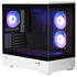 Zalman P30 PC-Gehäuse, Mini-Tower, mATX, Tempered Glass - schwarz / weiß image number null