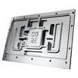 Alphacool Core GeForce RTX 5090 Gaming + Windforce Waterblock, Backplate - Acrylic, Black image number null