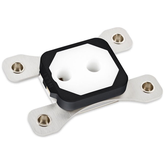 Aqua Computer cuplex kryos NEXT RGBpx AM4/AM5 - Acetal + 925 silver, black image number 2