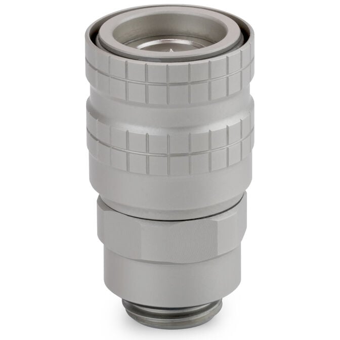 Thermal Grizzly DeltaMate Quick Disconnect Female - M, Matt Nickel image number 0