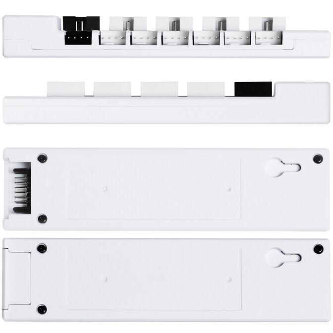 Lian Li EDGE HUB, 4x USB, 6x PWM - white image number 1