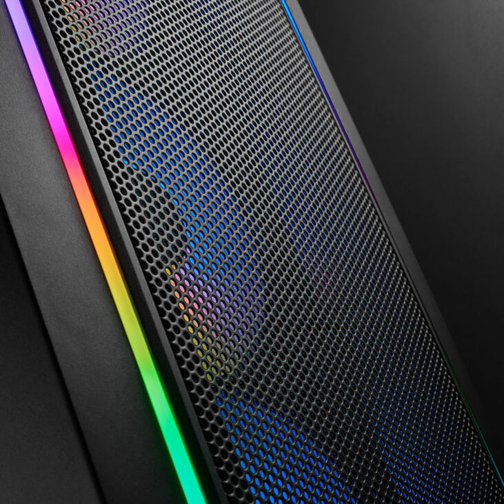 SilverStone Fara 511Z Midi-Tower, Tempered Glass - schwarz image number 8
