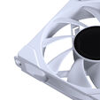 PHANTEKS M25 Gen2 PWM D-RGB Fan, 3-Pack - 120mm, White image number null