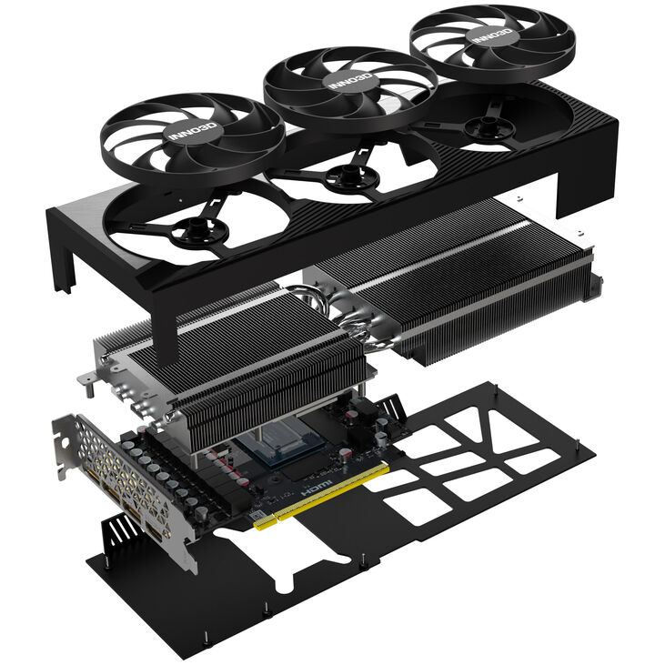 INNO3D GeForce RTX 5080 X3 OC, 16384 MB GDDR7 image number 12