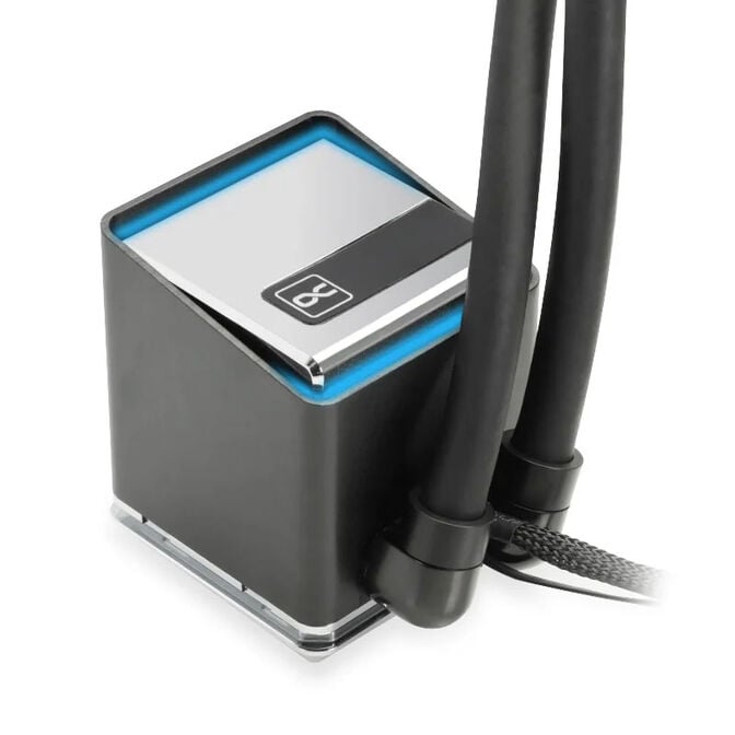 Alphacool Core 2 XT 240mm AiO-Wasserk&uuml;hlung, ARGB, DC-LT 3 - schwarz image number 5