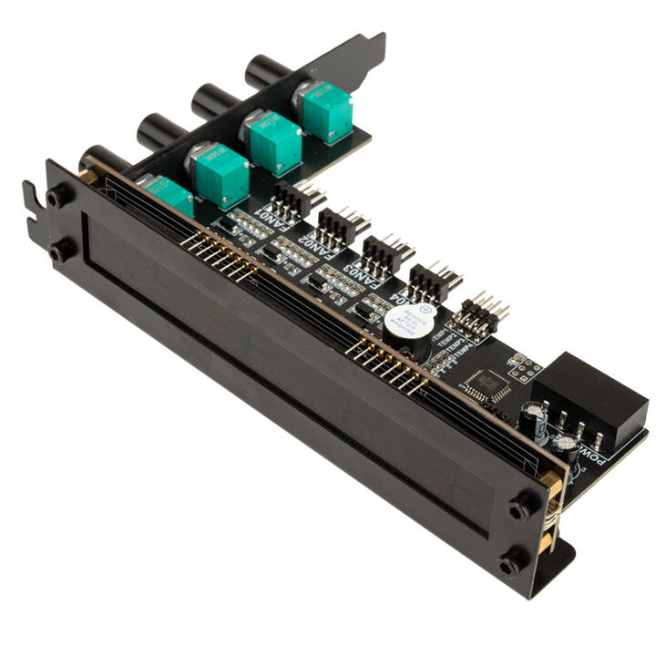 Lamptron CP425 PCI-Slot Lüftersteuerung mit Display image number 1