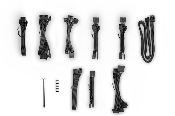 be quiet! Power Zone 2 80 PLUS Platinum power supply, fully modular, ATX 3.1, PCIe 5.1 - 850 watts, black image number 5