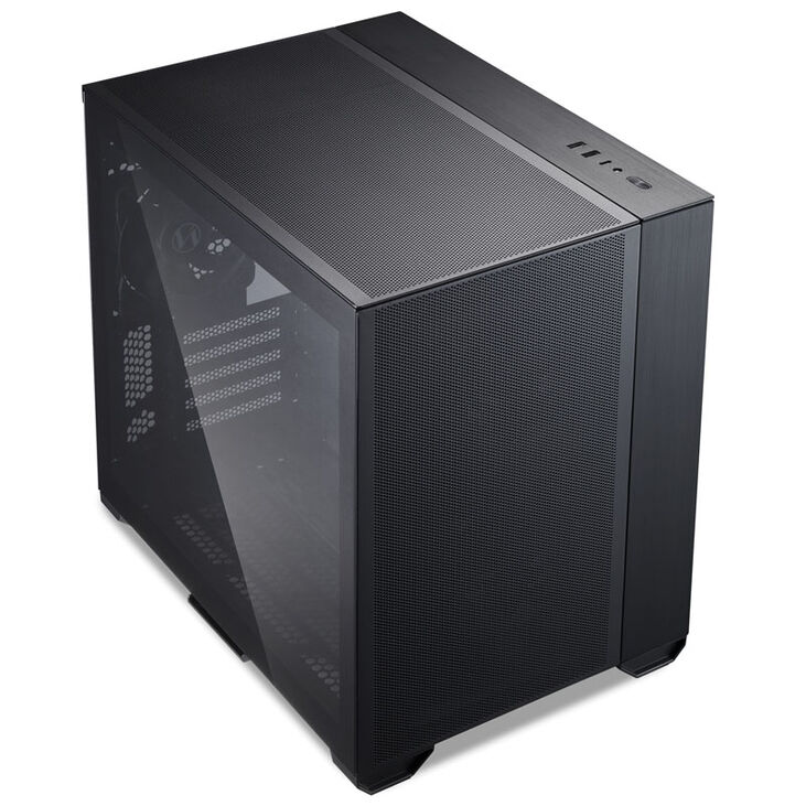 Lian Li O11 Air Mini, Midi-Tower, Tempered Glass - schwarz image number 1