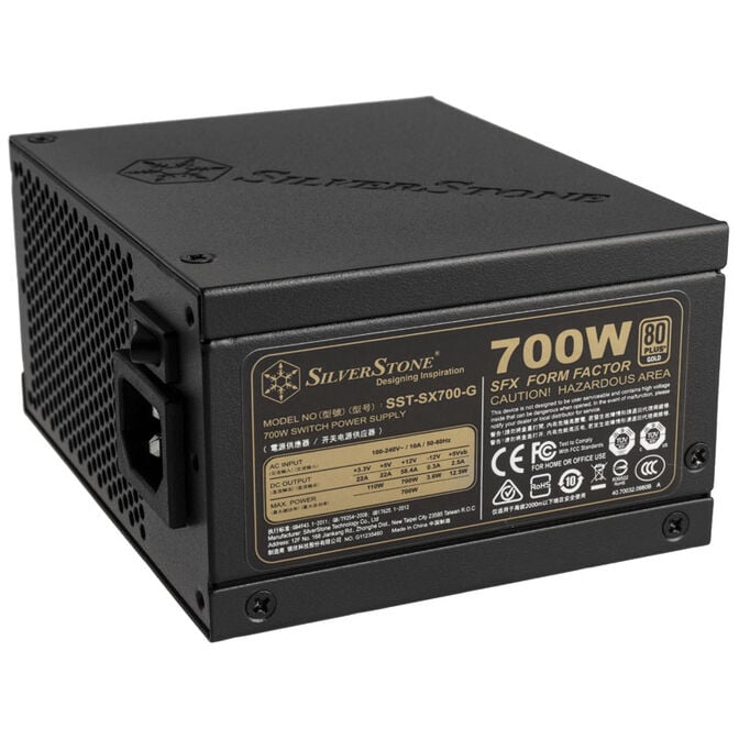 SilverStone SST-SX700-G v1.1 SFX Netzteil 80 PLUS Gold, modular - 700 Watt image number 0