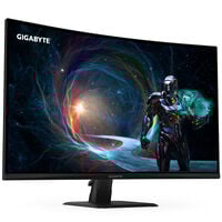 GIGABYTE GS32QCA EU, 32 inch Curved Gaming Monitor, 180Hz, WQHD, VA, AdaptiveSync