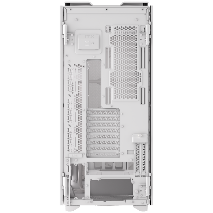 Corsair iCUE 9000D RGB Airflow Big-Tower - weiß image number 11