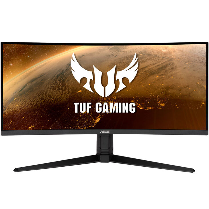 ASUS TUF Gaming VG34VQL1B, 34 inch Curved Gaming Monitor, 165 Hz, VA, FreeSync image number 1