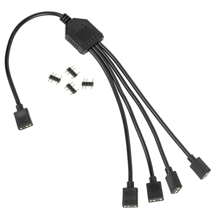 Kolink ARGB 1-4 splitter cable - 30 cm image number 1