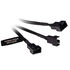 Alphacool Y-Splitter 4-Pin auf 3x 4-Pin PWM 30cm - schwarz image number null