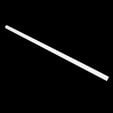 Barrow Acryl Hardtube, 16/12mm - 500mm, Wei&szlig; image number null