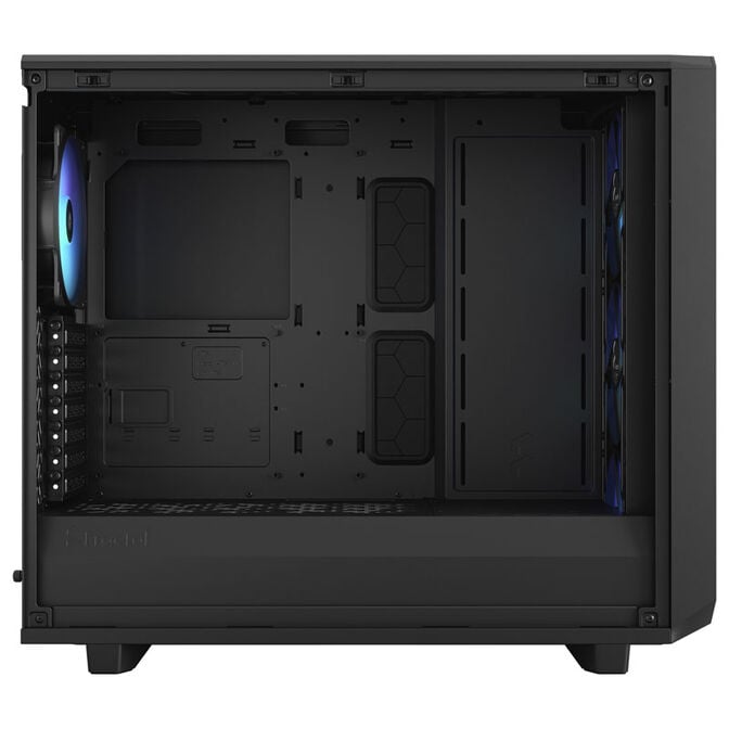 Fractal Design Meshify 2 Lite RGB Mid Tower Light Tint, Tempered Glass, Black image number 7