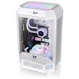 Thermaltake The Tower 300 PC-Geh&auml;use, Mini-Geh&auml;use, mATX, Tempered Glass - inklusive 2x 140-mm-L&uuml;fter, wei&szlig; image number null