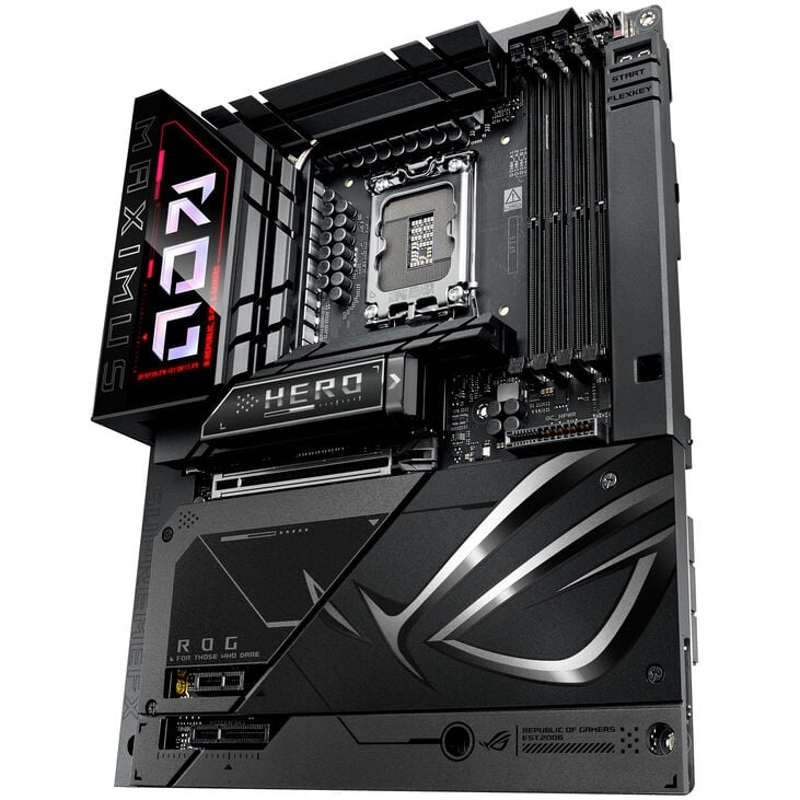 ASUS ROG Maximus Z890 Hero BTF Mainboard, Sockel LGA 1851, Intel Z890, ATX, DDR5 image number 12