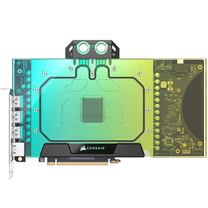 Corsair Hydro X Series XG5 RGB 5090 Astral GPU Water Block - Acrylic, Nickel image number 4