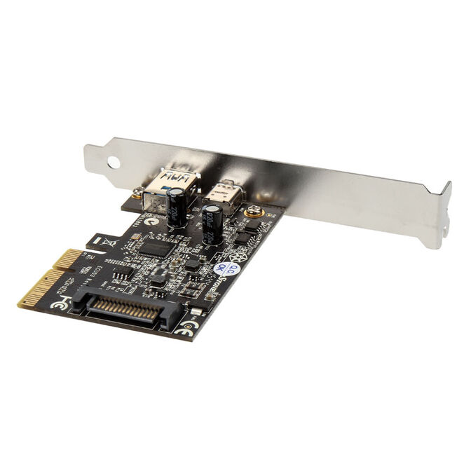 SilverStone SST-ECU03, 2Port USB3.1 Gen2 Karte - PCIe image number 3