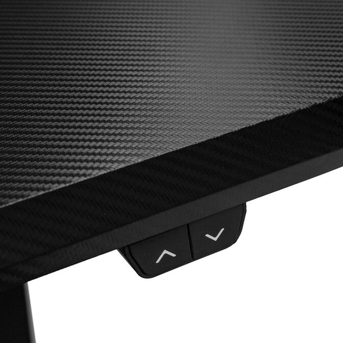 Nitro Concepts Gaming Tisch D16E Carbon Red 1600x800 - elektrisch h&ouml;henverstellbar image number 6