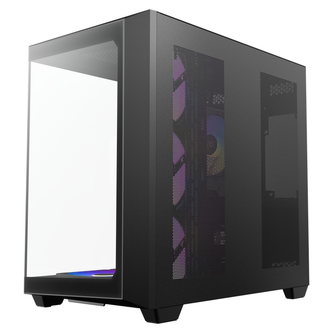 Antec C5 Computer Case, Mid-Tower, ATX, RGB, Tempered Glass - black image number 12