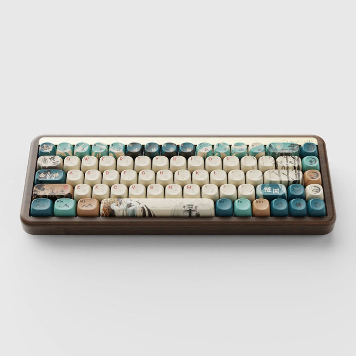 AKKO MU01 Joy of Life Gaming Keyboard, RGB - 65%, Botany Switches, ANSI Layout (US) image number 4