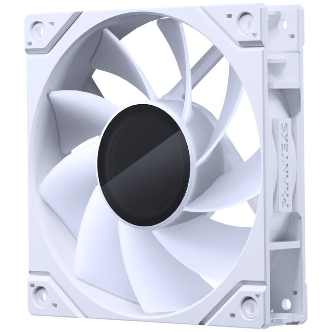 PHANTEKS M25 Gen2 PWM D-RGB Fan - Reverse Blade, 120mm, White image number 1
