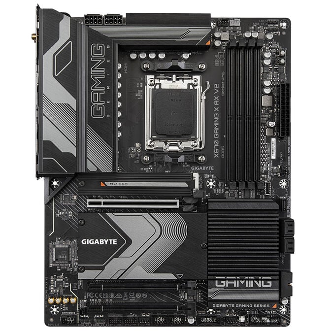 GIGABYTE X670 Gaming X AX V2 motherboard, Socket AM5, AMD X670, ATX, DDR5 image number 2
