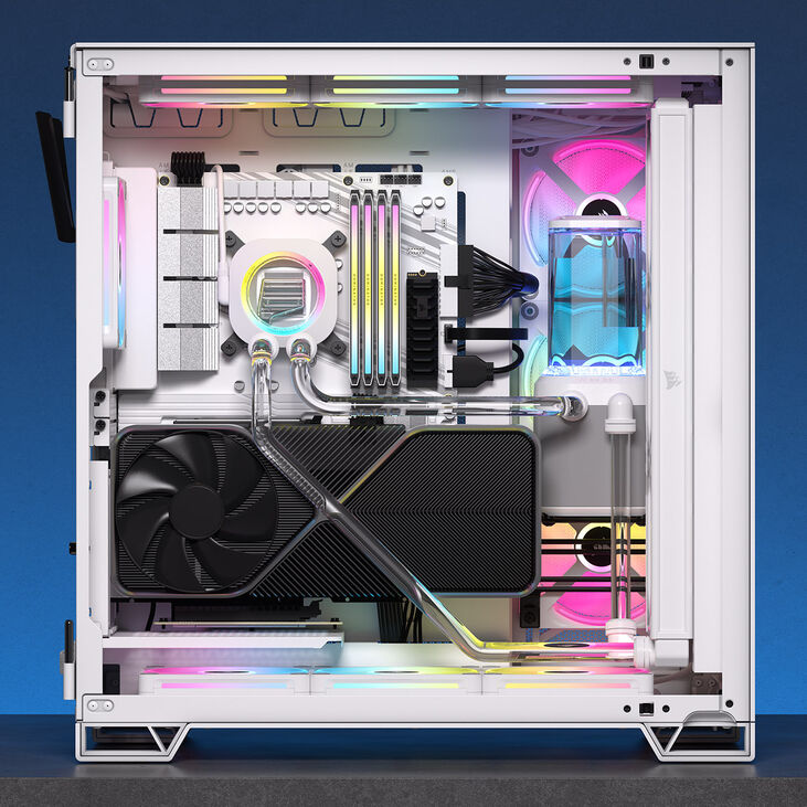 Corsair Hydro X iCUE Link XH405i RGB Elite - weiß image number 2