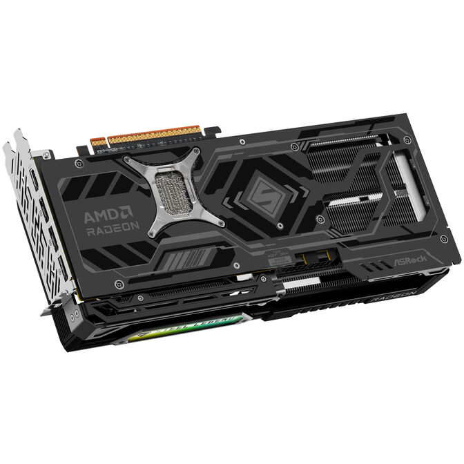 ASRock Radeon RX 9070 XT Steel Legend Dark 16GB Grafikkarte, 16384 MB GDDR6 image number 4