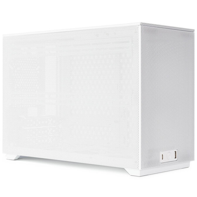 SSUPD Meshroom D PC Case, Mini Case, ATX - White image number 0
