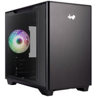 InWin A3 Mini-Tower Tempered Glass - schwarz