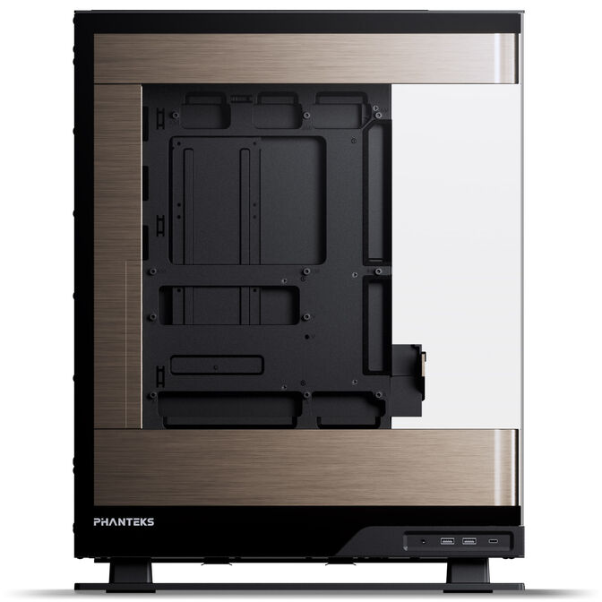 PHANTEKS Evolv X2 PC-Geh&auml;use, Midi-Tower, E-ATX, Tempered Glass, DRGB - schwarz / gold image number 6