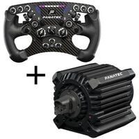 Fanatec Club Sport Steering Wheel V2.5 - black + ClubSport DD Wheelbase (12Nm)