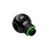 Corsair Hydro X Series XF Adapter Y-Splitter G1/4 Zoll AG auf 2x G1/4 Zoll IG - drehbar, schwarz image number null