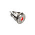 DimasTech Vandalism switch/button 22mm, Silverline Dot - RGB image number null
