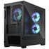 Fractal Design Pop Mini Air RGB Clear Tint Micro-ATX-Gehäuse, Tempered Glass - schwarz image number null