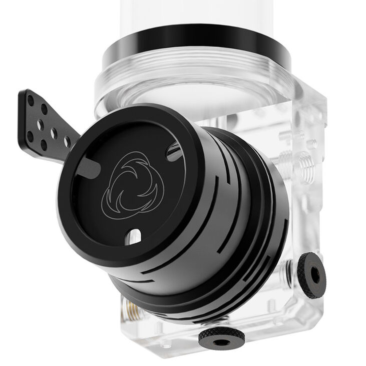Singularity Computers Protium 2.0 ARGB 150 D5 Reservoir Combo without Pump - Acrylic, black image number 6
