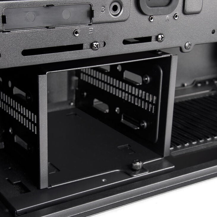 SilverStone SST-SED1-B Seta D1 Midi-Tower - schwarz image number 6