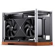 Jonsbo T9 PC-Geh&auml;use, Mini-Geh&auml;use, ITX, PCIe 5.0 Riserkabel - silber image number null