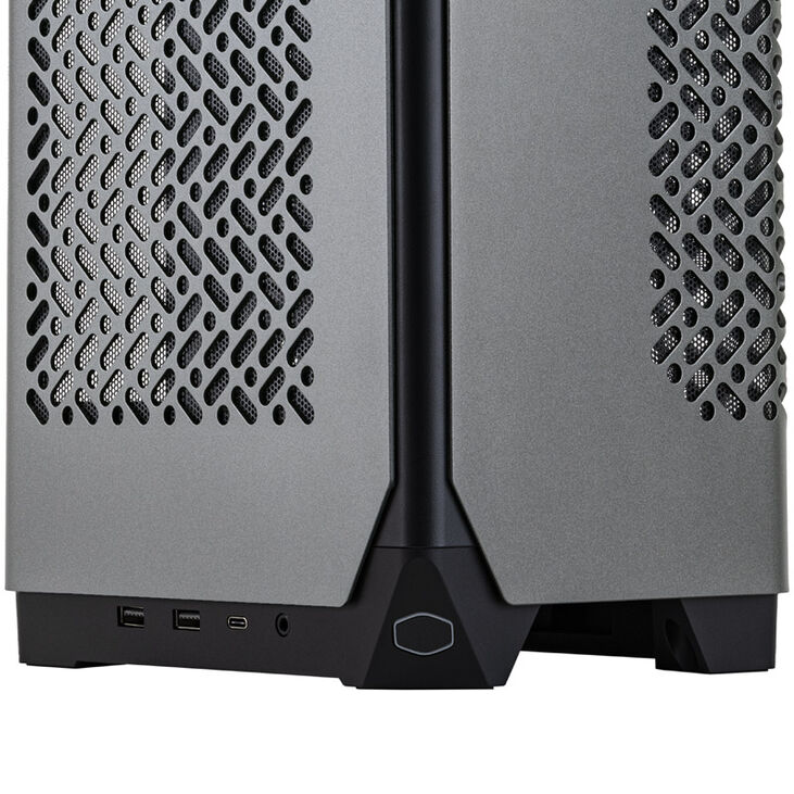 Cooler Master Ncore 100 MAX Mini-ITX Tower, Glasfenster - grau image number 5