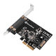 Silverstone SST-ECU02-E USB adapter card, PCIe 3.0, 1x USB-C 3.1 internal - Low Profile