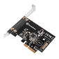Silverstone SST-ECU02-E USB adapter card, PCIe 3.0, 1x USB-C 3.1 internal - Low Profile