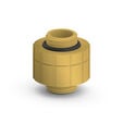Bitspower Artemis Rotary Extender - Stardust Gold image number null