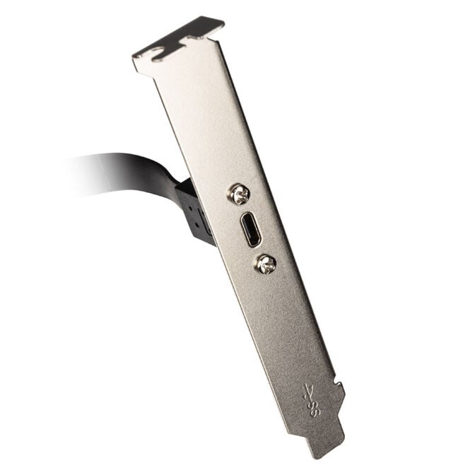 InLine Slotblende USB Typ-C zu USB 3.1 Frontpanel Key-A intern, 0,5m image number 1