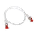 InLine Patch Cable Cat.6, S/FTP (PiMf), 250MHz, white - 0.5m image number null